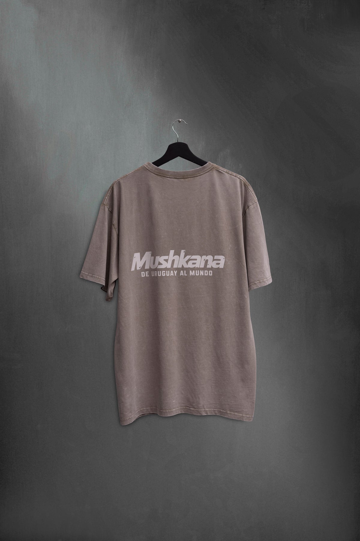 Remera Oversized Khaki Mushkana