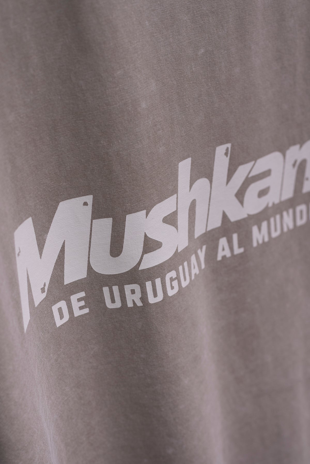 Remera Oversized Khaki Mushkana