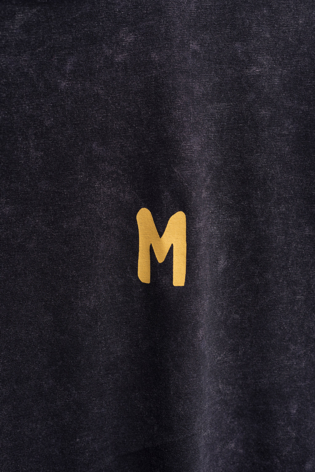 Remera Oversized Negra Washed Tatetí