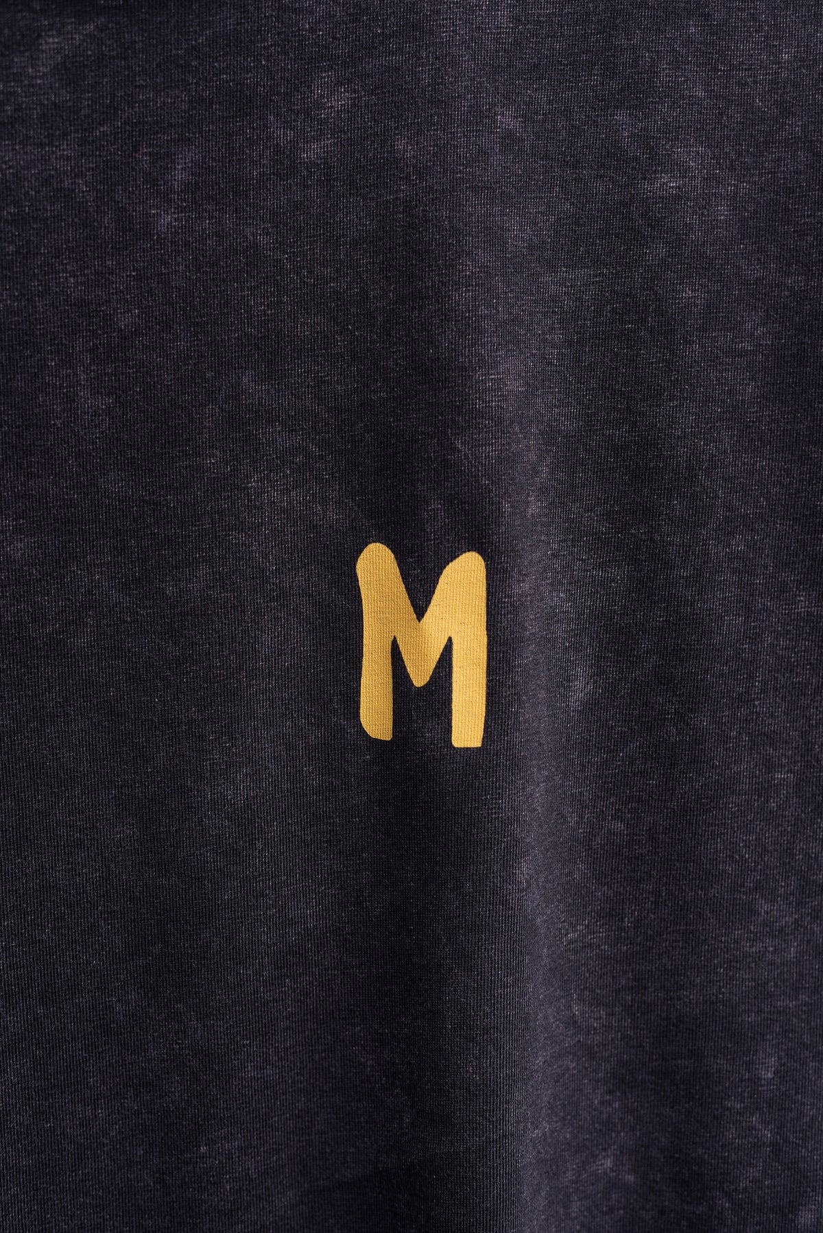 Remera Oversized Negra Washed Tatetí