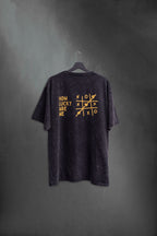 Remera Oversized Negra Washed Tatetí