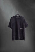 Remera Oversized Mushkana Military Negra Washed