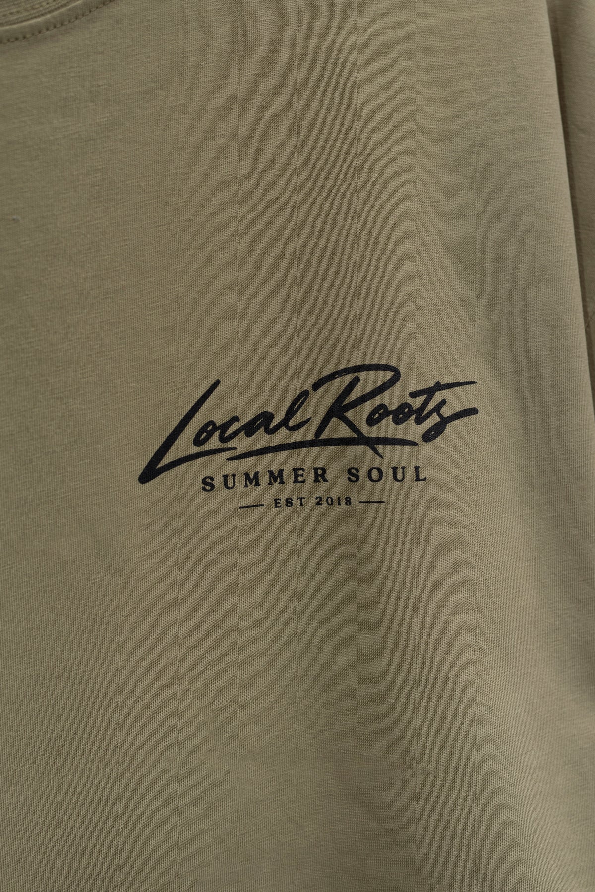 Remera Classic Fit Khaki Local