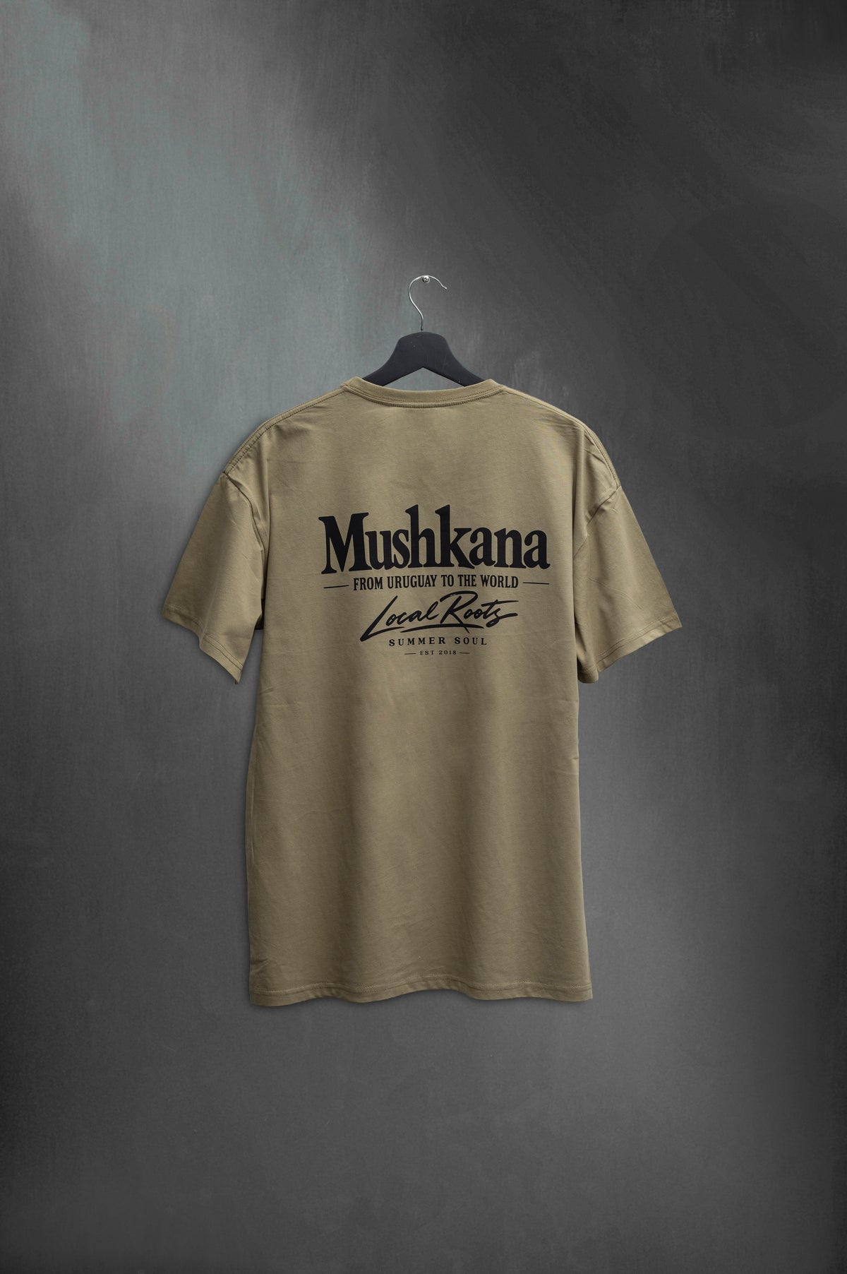 Remera Classic Fit Khaki Local