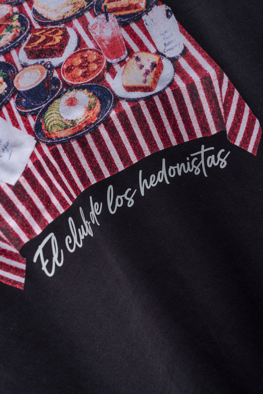 Remera Oversize Black Mirador Café