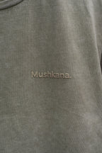 Remera Classic Khaki Washed Básica