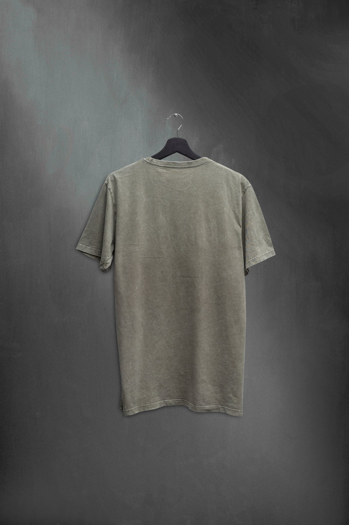 Remera Classic Khaki Washed Básica