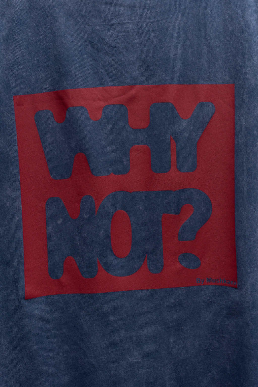 Musculosa Blue Washed Why Not