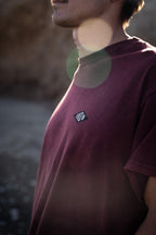 Remera Shape Red Washed