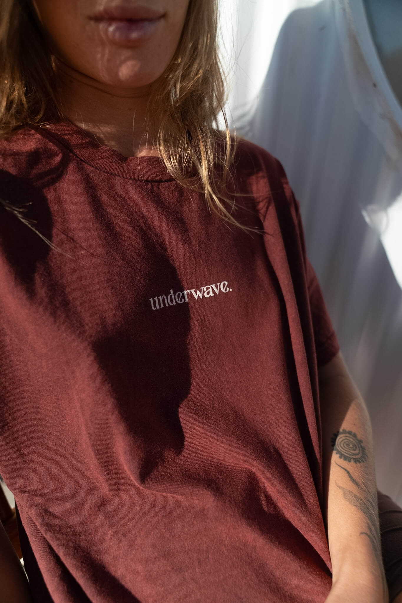 Remera Arista Red Washed