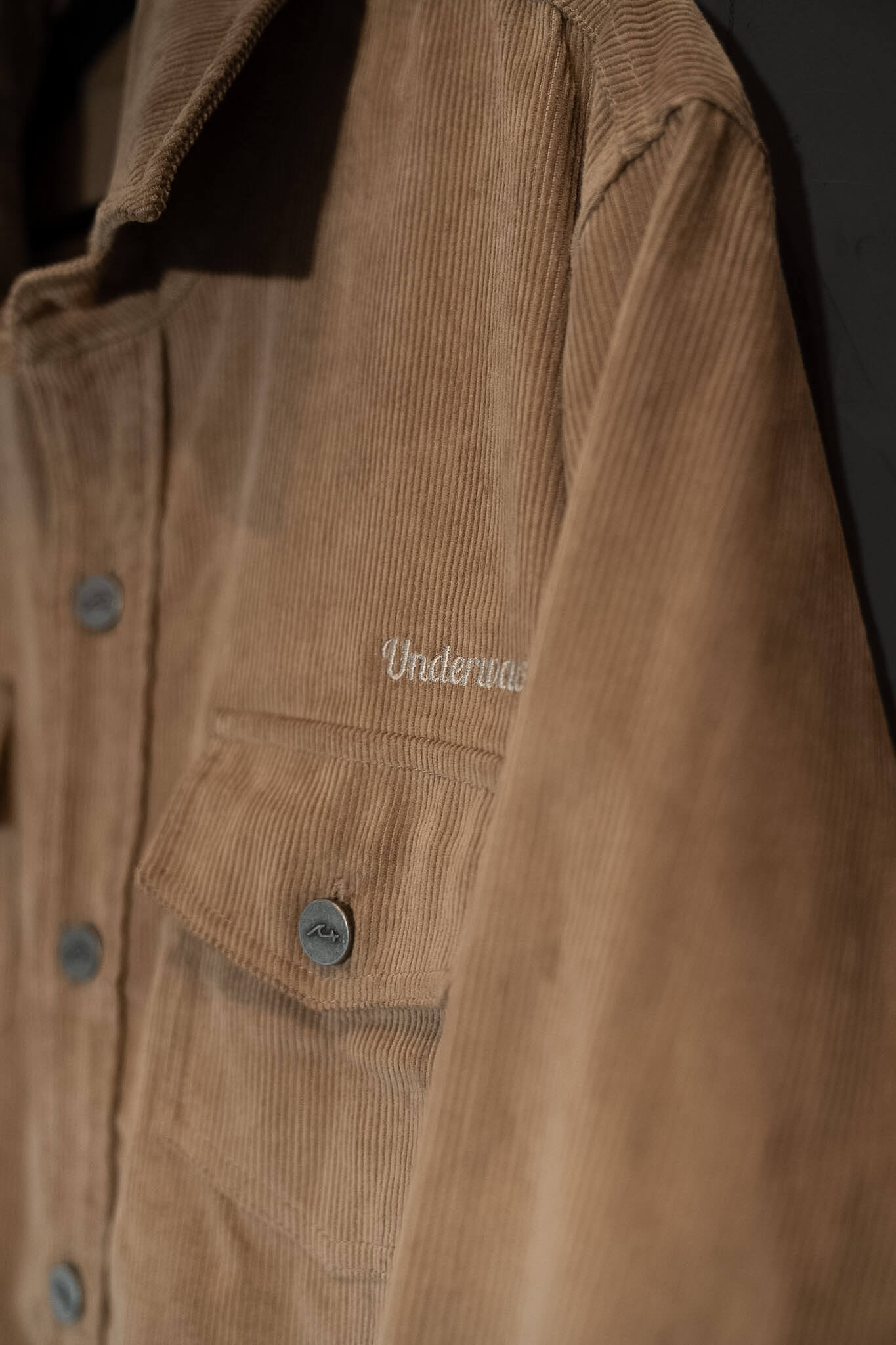 Camisa Corderoy Woven Beig