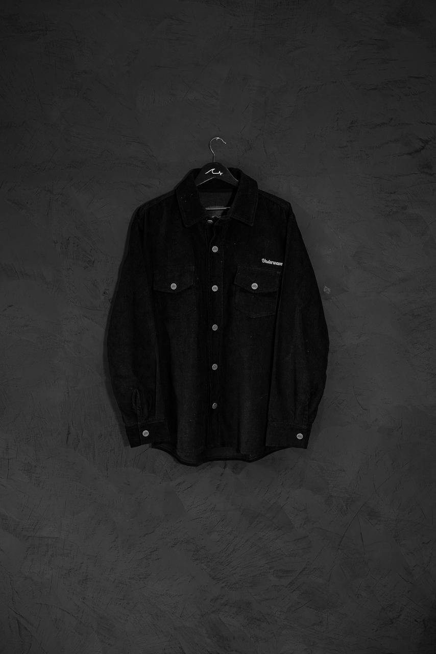 Camisa Corderoy Core Black