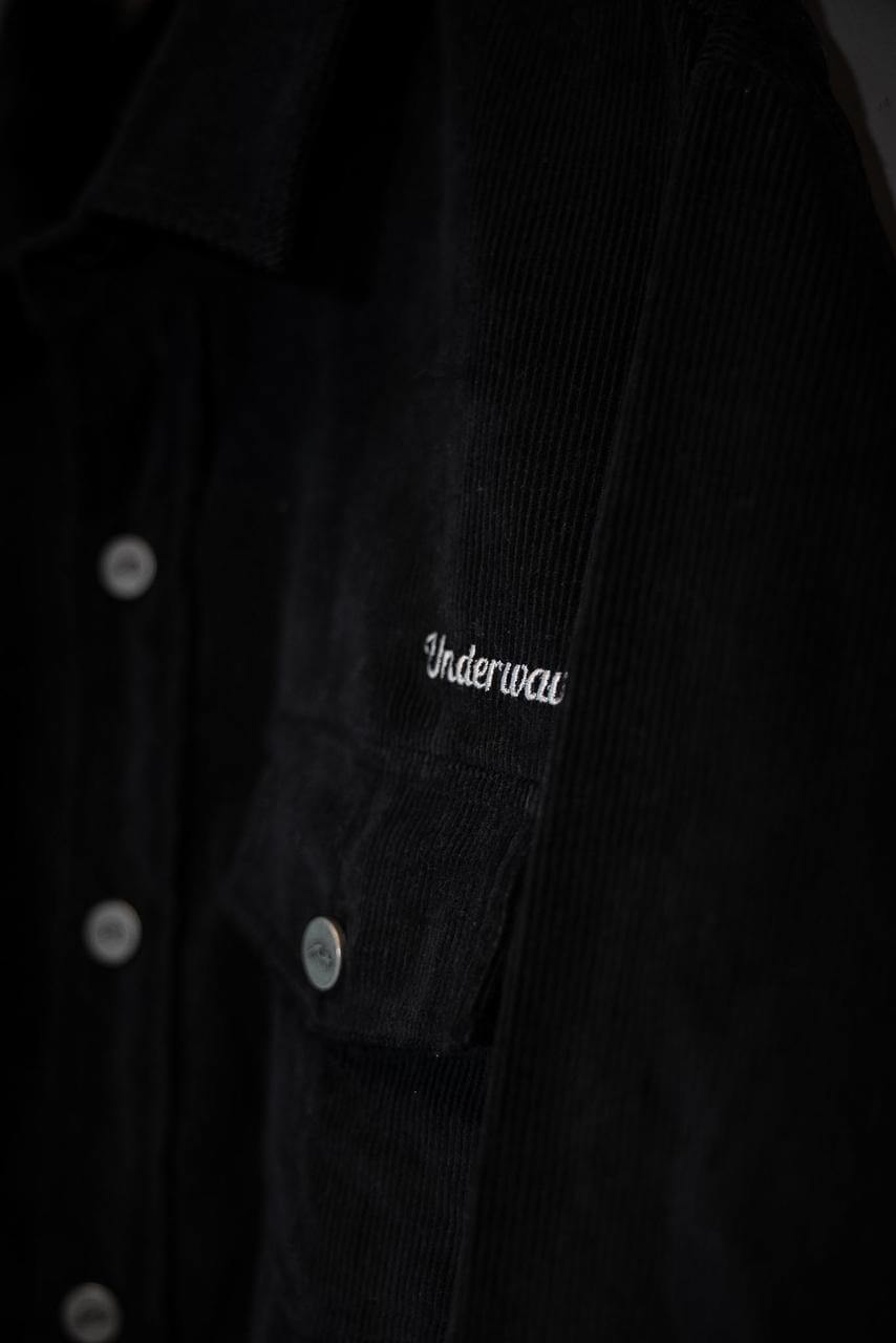 Camisa Corderoy Core Black