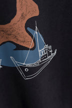 Crew Pedre Black Washed Over
