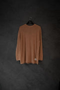 Sweater Maglia Camel Washed