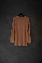 Sweater Maglia Camel Washed