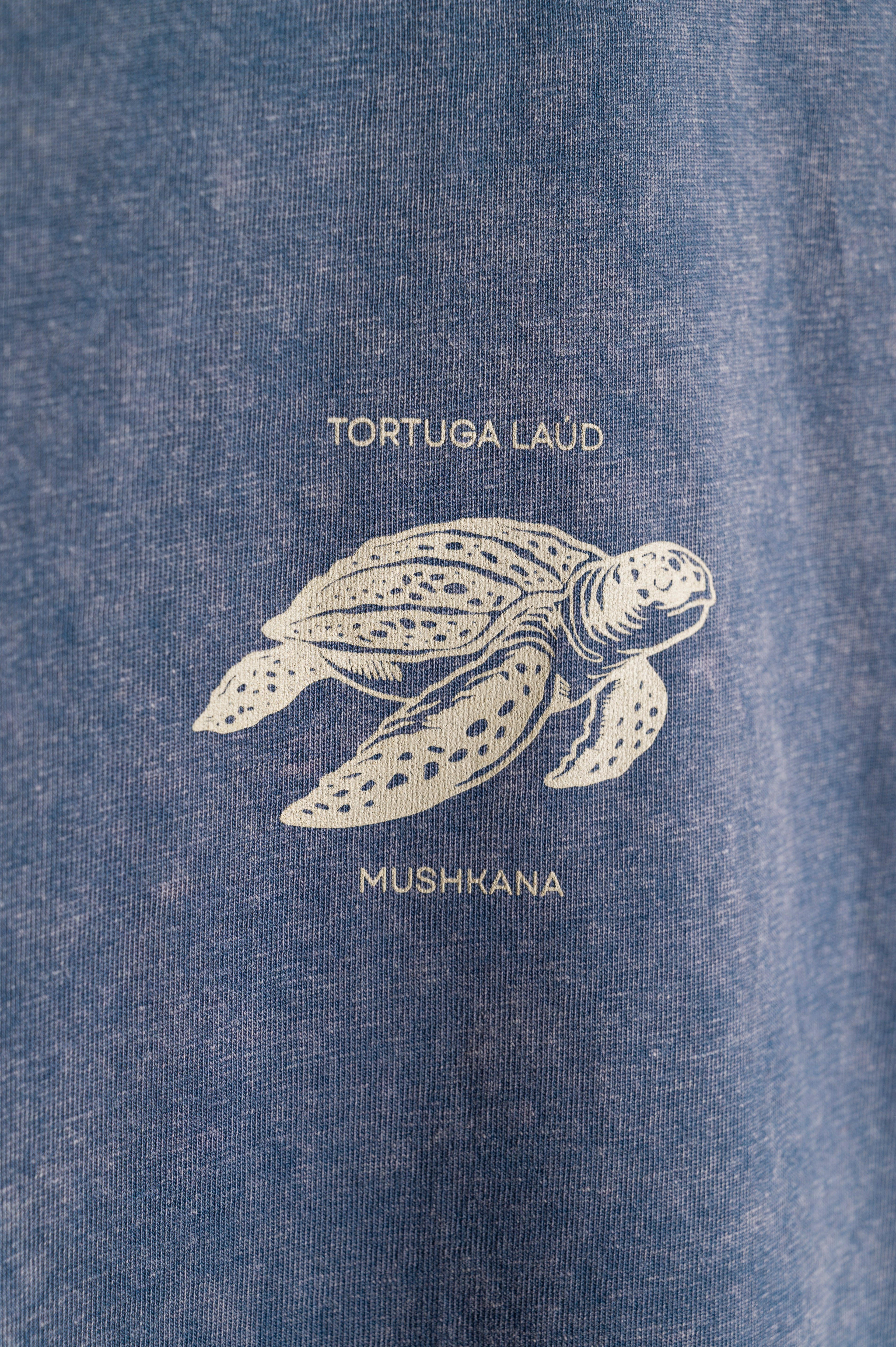 Remera Oversize Blue Washed Ladú