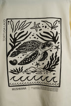 Remera Oversize Vainilla Tortuga