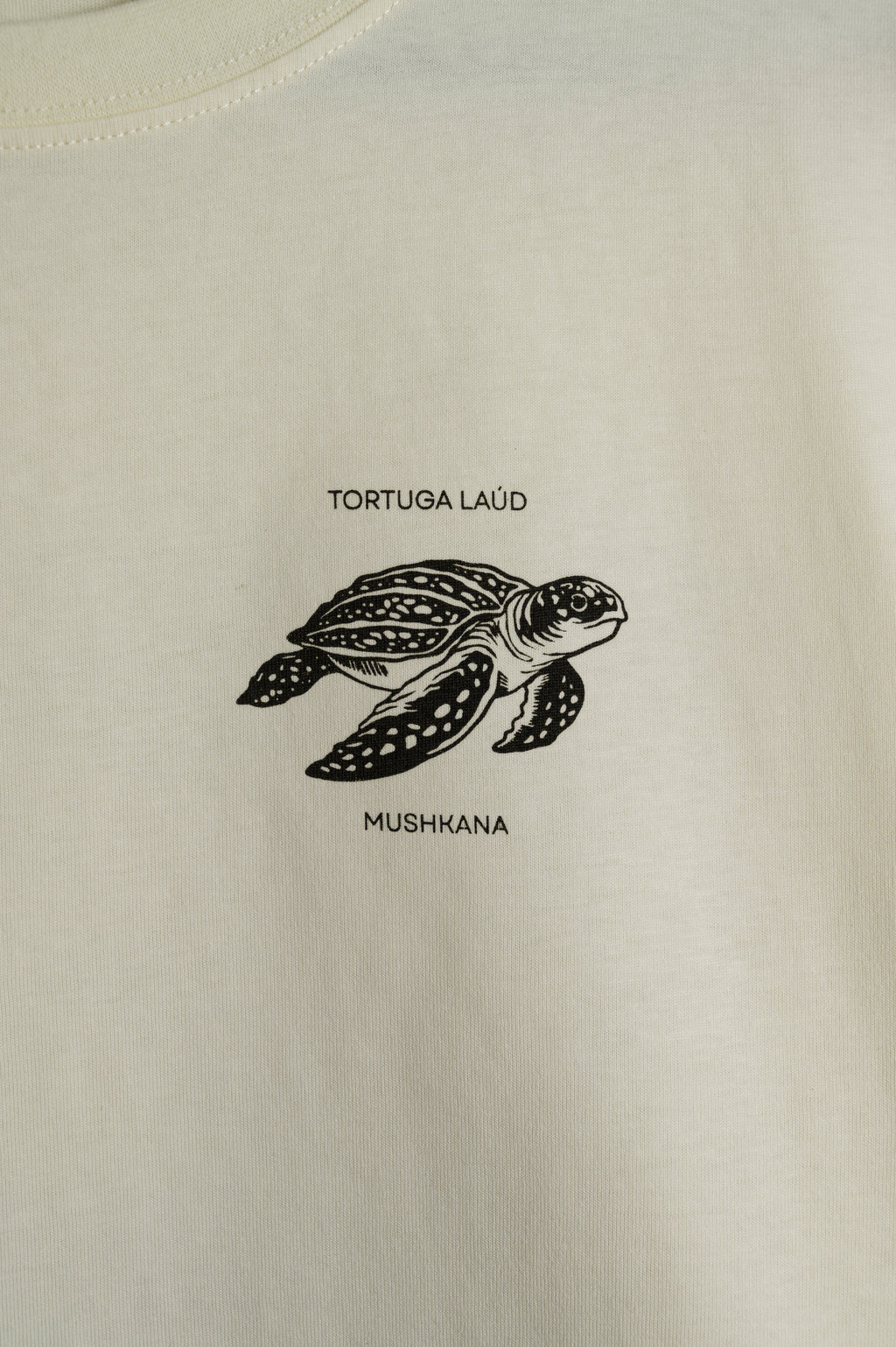 Remera Oversize Vainilla Tortuga