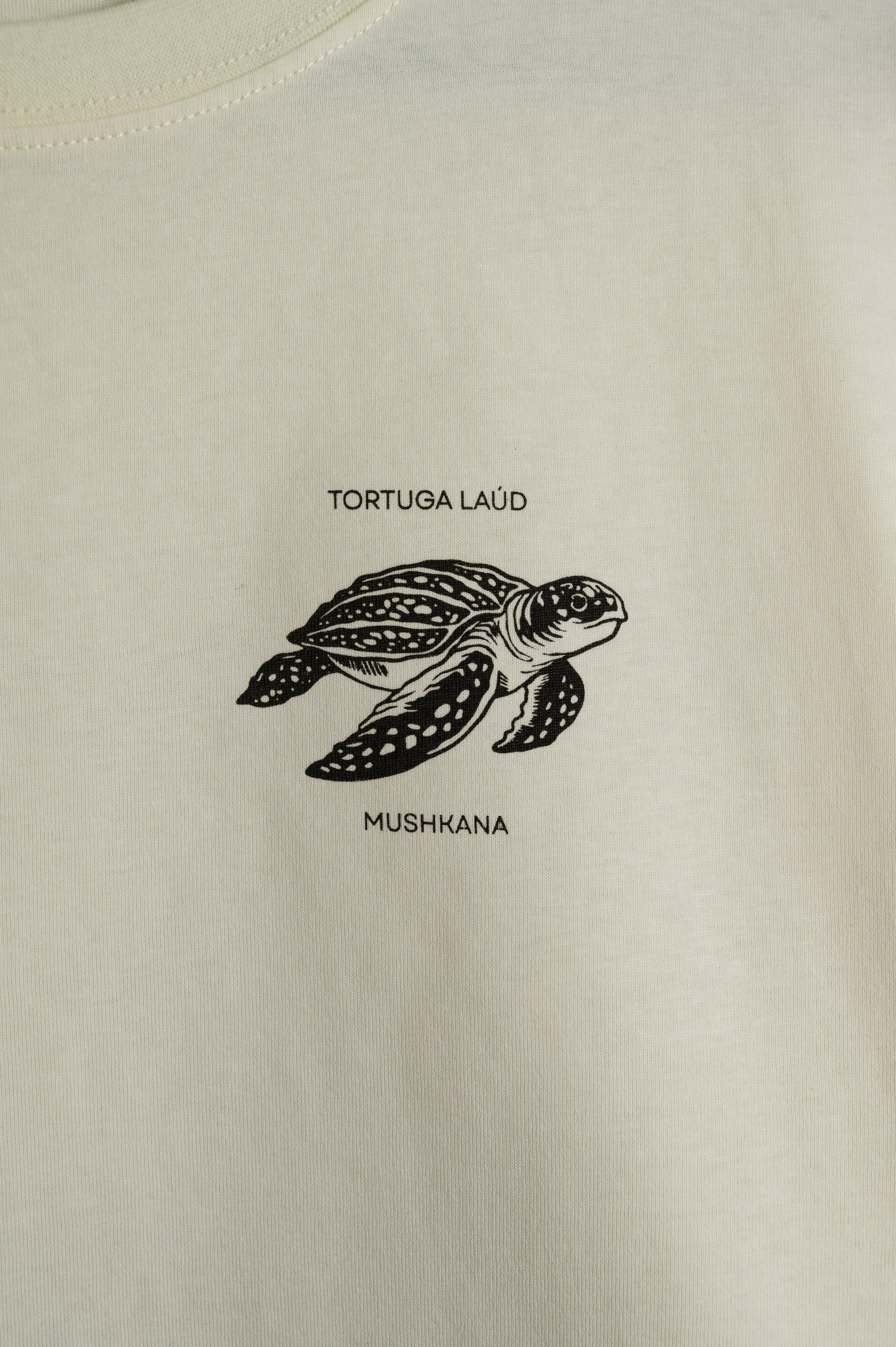 Remera Oversize Vainilla Tortuga