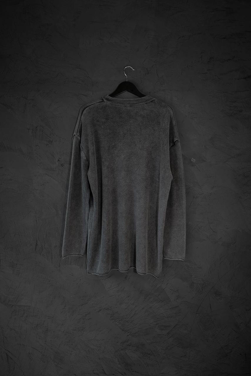 Sweater Tessuto Grey Washed